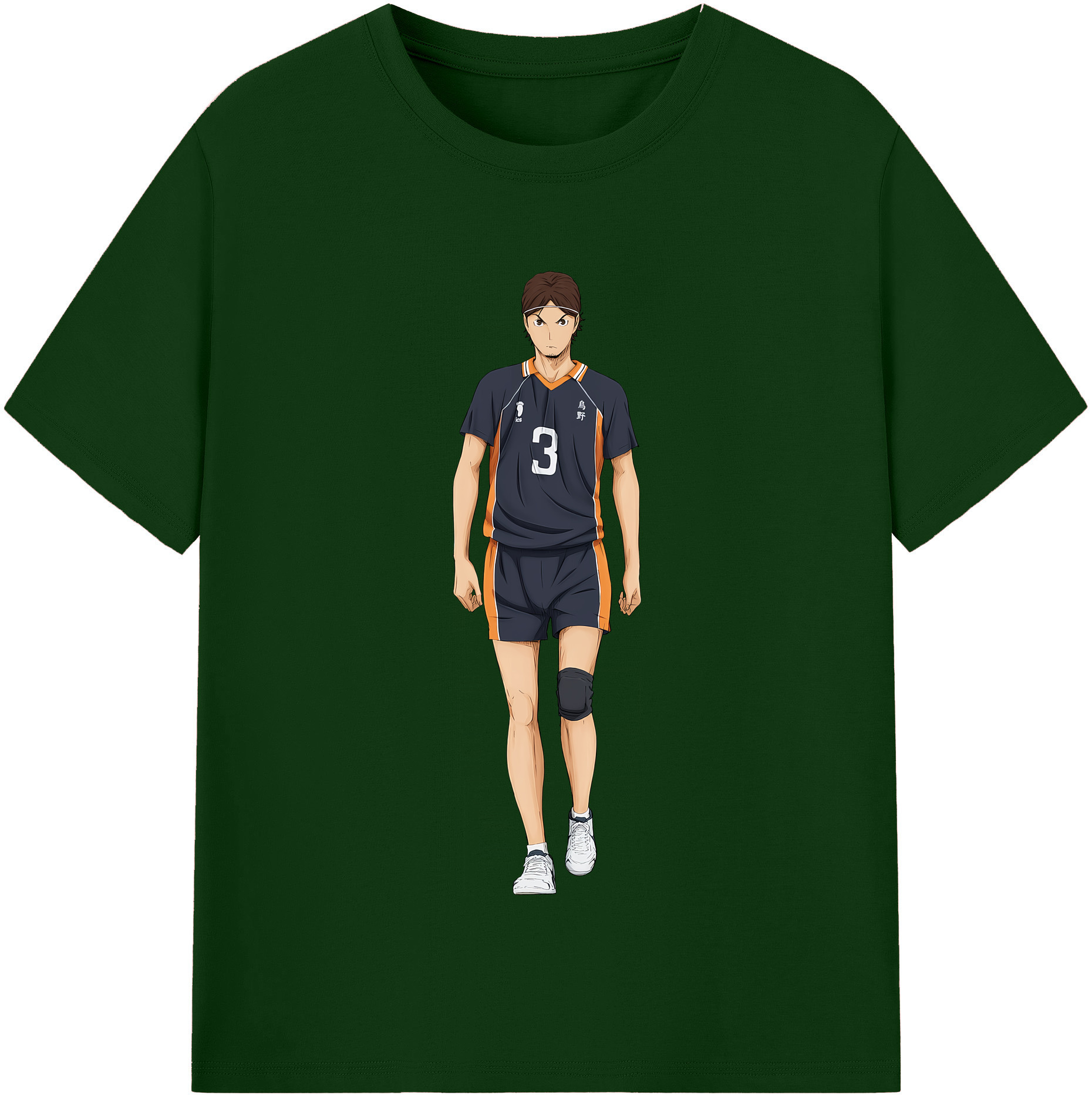 （画像用） ハイキュー!! Haikyu!! 綿100％半袖Tシャツ（フロントプリント）